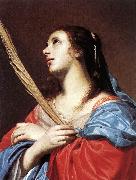 OOST, Jacob van, the Elder Female Martyr aty painting